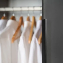 Kledingkast Veghel Donkergrijs - 225x210x58 cm