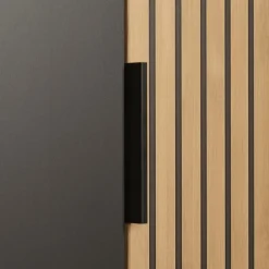 Kledingkast Veghel Donkergrijs - 180x210x58 cm