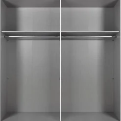 Kledingkast Veghel Wit - 180x210x58 cm