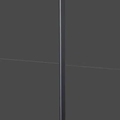 Kledingkast Vught Donkergrijs - 179x198x64 cm