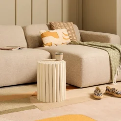 Kruk Fernando Crème - Ø 30 cm