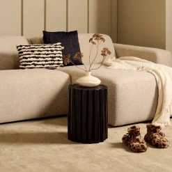 Kruk Fernando Zwart - Ø 30 cm