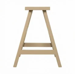 Kruk Monto Grijs / Beige - 40x20 cm