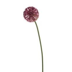Kunstbloem Allium Fuchsia - 60 cm