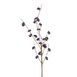 Kunstbloem Callicarpa Spray Paars - 97 cm