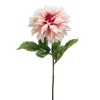 Kunstbloem Dahlia Roze - 65 cm