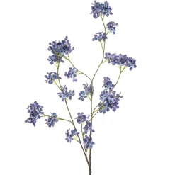 Kunstbloem Hydrangea Blauw - 115 cm
