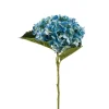 Kunstbloem Hydrangea Blauw - 52 cm