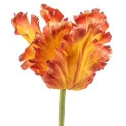 Kunstbloem Tulip Oranje - 68 cm