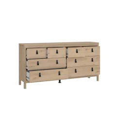 Ladekast Dallas Eiken - 160x80x39 cm