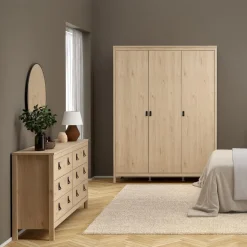 Ladekast Dallas Eiken - 160x80x39 cm