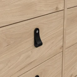 Ladekast Dallas Eiken - 160x80x39 cm