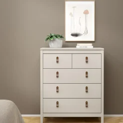 Ladekast Dallas Taupe - 83x99x39 cm