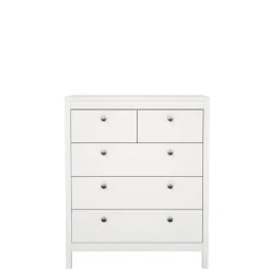 Ladekast Dallas Wit - 83x99x39 cm