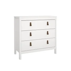 Ladekast Dallas Wit - 84x80x39 cm