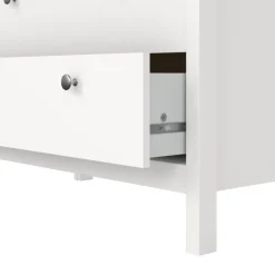 Ladekast Dallas Wit - 84x80x39 cm