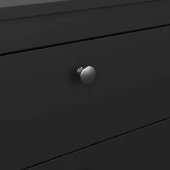 Ladekast Dallas Zwart - 84x80x39 cm