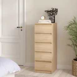 Ladekast Luna Eiken - 41x112x50 cm