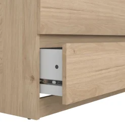 Ladekast Luna Eiken - 77x112x50 cm