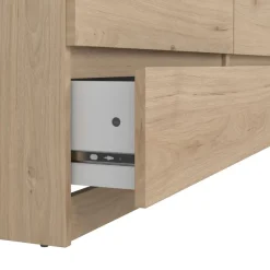 Ladekast Luna Eiken - 154x71x50 cm