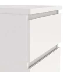 Ladekast Luna Wit - 41x112x50 cm