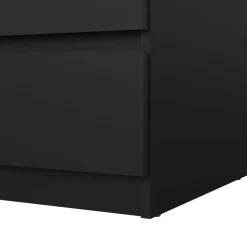 Ladekast Luna Zwart - 77x71x50 cm