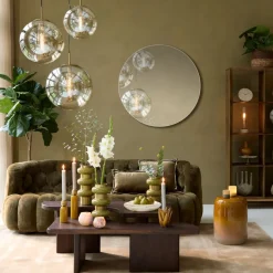 Light - Living Light & Living Bijzettafel Franca Oker - Ø 34 cm