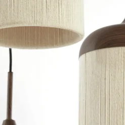 Light - Living Light & Living Hanglamp Danialo Bruin - 3 x E27 - Ø 35 cm