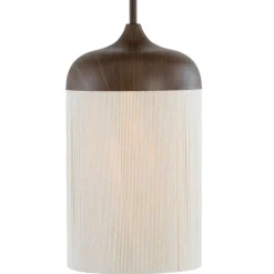 Light - Living Light & Living Hanglamp Dania Bruin - 3 x E27 - 90 cm breed