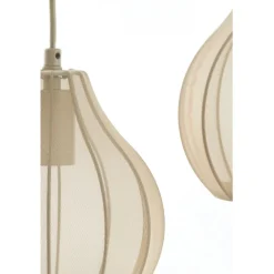 Light - Living Light & Living Hanglamp Elati Naturel - 5 x E27 - 100 cm breed
