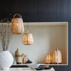 Light - Living Light & Living Hanglamp Jacinto Naturel - E27 - Ø 38 cm