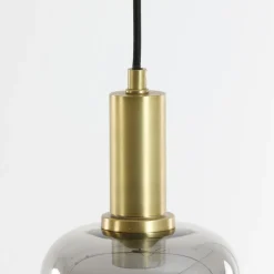 Light - Living Light & Living Hanglamp Lekar Goud - E27 - Ø 21 cm