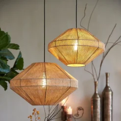 Light - Living Light & Living Hanglamp Mallow Naturel - E27 - Ø 50 cm