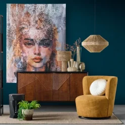 Light - Living Light & Living Hanglamp Mallow Naturel - E27 - Ø 50 cm