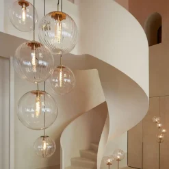 Light - Living Light & Living Hanglamp Medina Transparant - E27 - Ø 48 cm