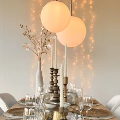 Light - Living Light & Living Hanglamp Medina Wit - E27 - Ø 30 cm