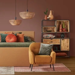 Light - Living Light & Living Hanglamp Milan Naturel - E27 - Ø 50 cm