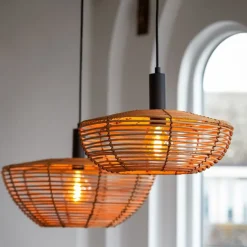 Light - Living Light & Living Hanglamp Milan Naturel - E27 - Ø 50 cm