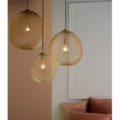 Light - Living Light & Living Hanglamp Moroc Goud - E27 - Ø 30 cm