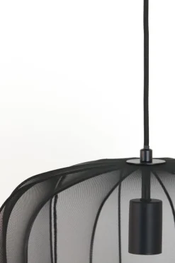 Light - Living Light & Living Hanglamp Plumeria Zwart - E27 - Ø 40 cm