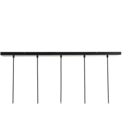 Light - Living Light & Living Hanglamp Rakel Brons - 5 x E27 - 104 cm breed