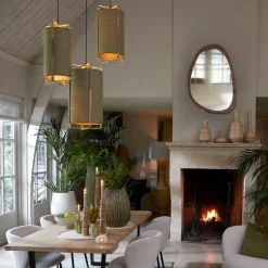 Light - Living Light & Living Hanglamp Sendai Groen - E27 - Ø 27 cm