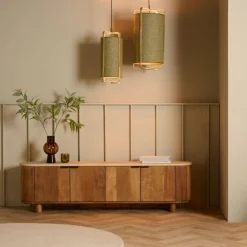 Light - Living Light & Living Hanglamp Sendai Groen - E27 - Ø 37 cm