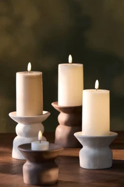 Light - Living Light & Living Kandelaar Atrani Crème - 9 cm hoog