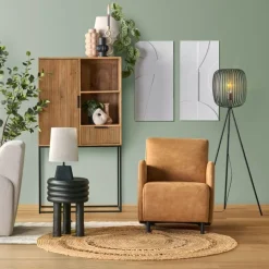 Light - Living Light & Living Lampenkap Breska Beige - 25x28x21 cm