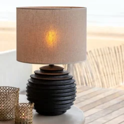 Light - Living Light & Living Lampenkap Breska Beige - 20x15x20 cm