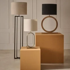 Light - Living Light & Living Lampenkap Breska Beige - 40x30x40 cm