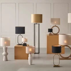 Light - Living Light & Living Lampenkap Gemstone Brons - 50x38x50 cm