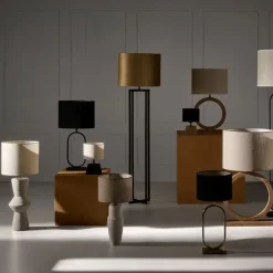 Light - Living Light & Living Lampenkap Gemstone Brons - 50x38x50 cm