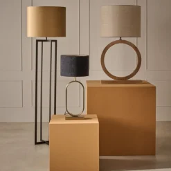 Light - Living Light & Living Lampenvoet Jamiri Goud - E27 - 45 cm hoog